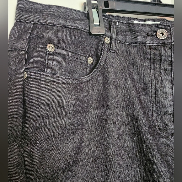 CHRISTOPHER & Banks black 5 pocket denim jeans SZ 14 - Picture 3 of 8